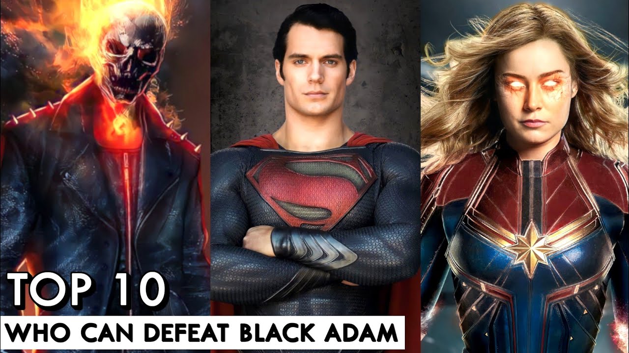 Top 10 Marvel And DC Superhero Who Can Defeat Black Adam | In Hindi | BNN Review