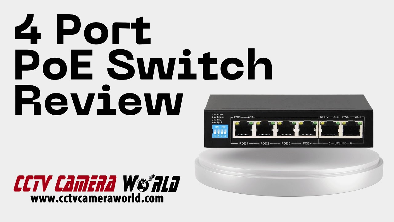4 Port PoE Switch Review