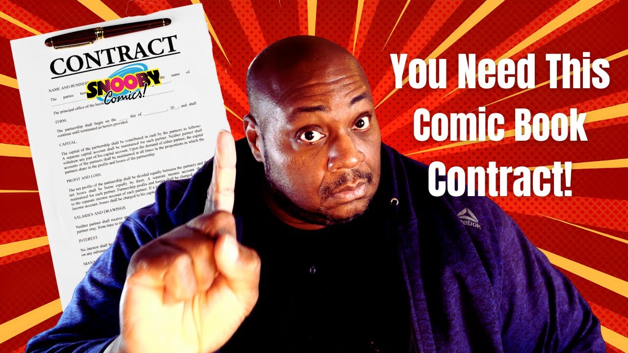 DON'T Start your Comic Book without this CONTRACT