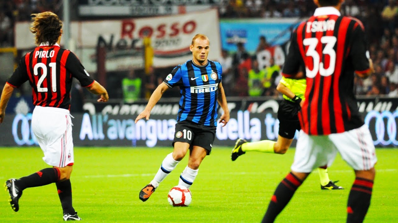 Il Debutto di Wesley Sneijder con la maglia dell'Inter (29.08.09)