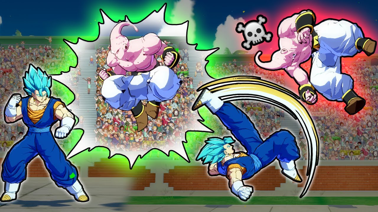 ToDing Super-Dashes with ALL CHARACTERS in DBFZ
