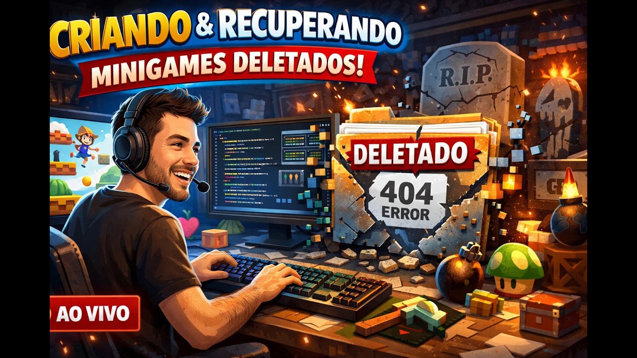 ADICIONANDO NOVO E READICIONANDO MINIGAMES DELETADOS NO KINDOME