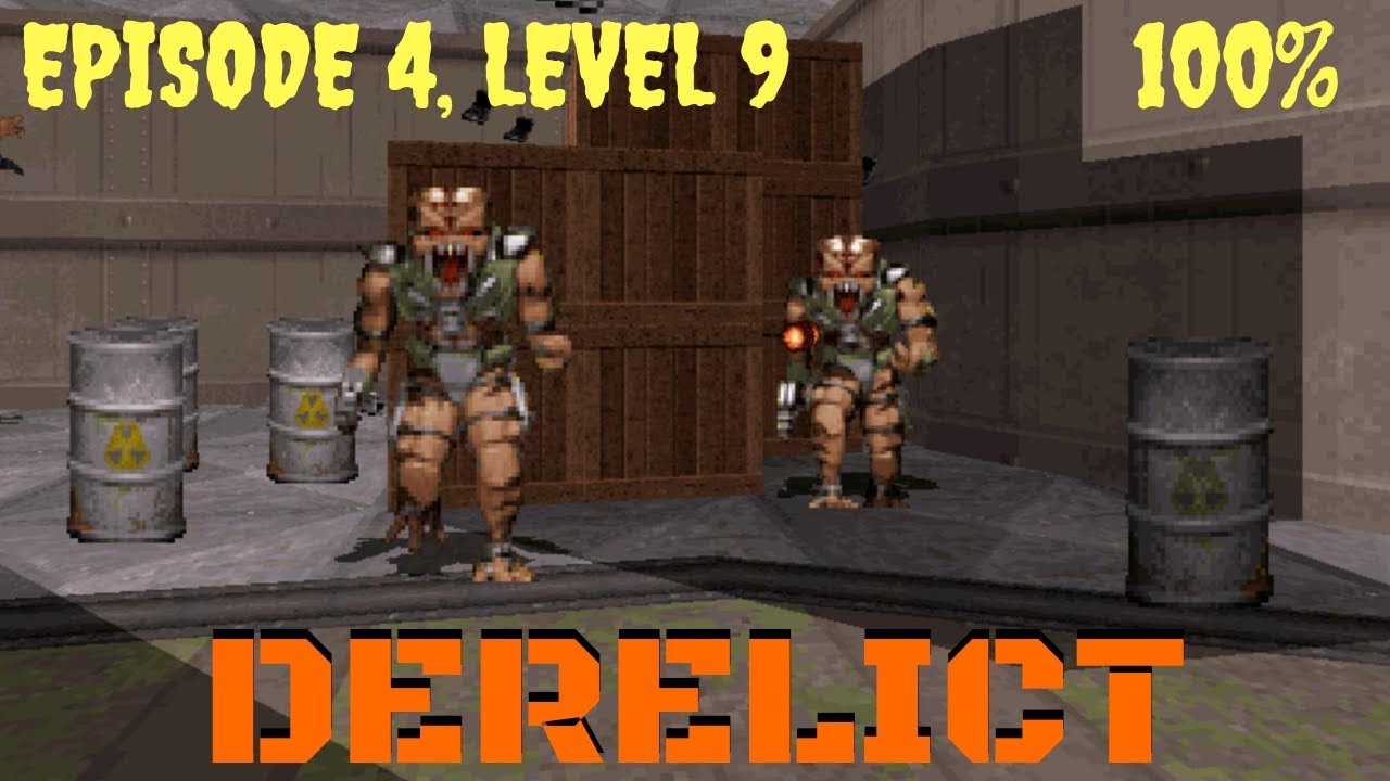 Duke Nukem 3D (100%) Walkthrough (E4L9: Derelict)