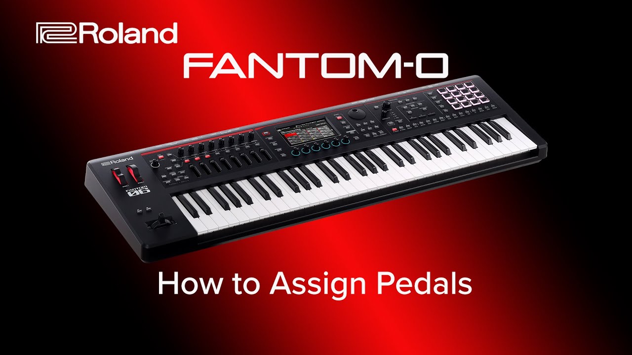 Roland FANTOM-0 - How to Assign Pedals