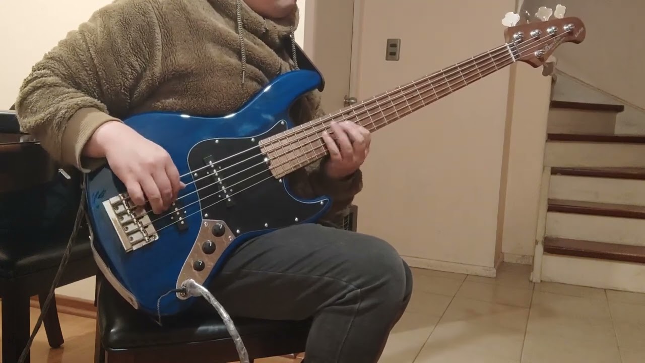 BACCHUS GLOBAL SERIES WL5 ASH/RSM - bass solo !