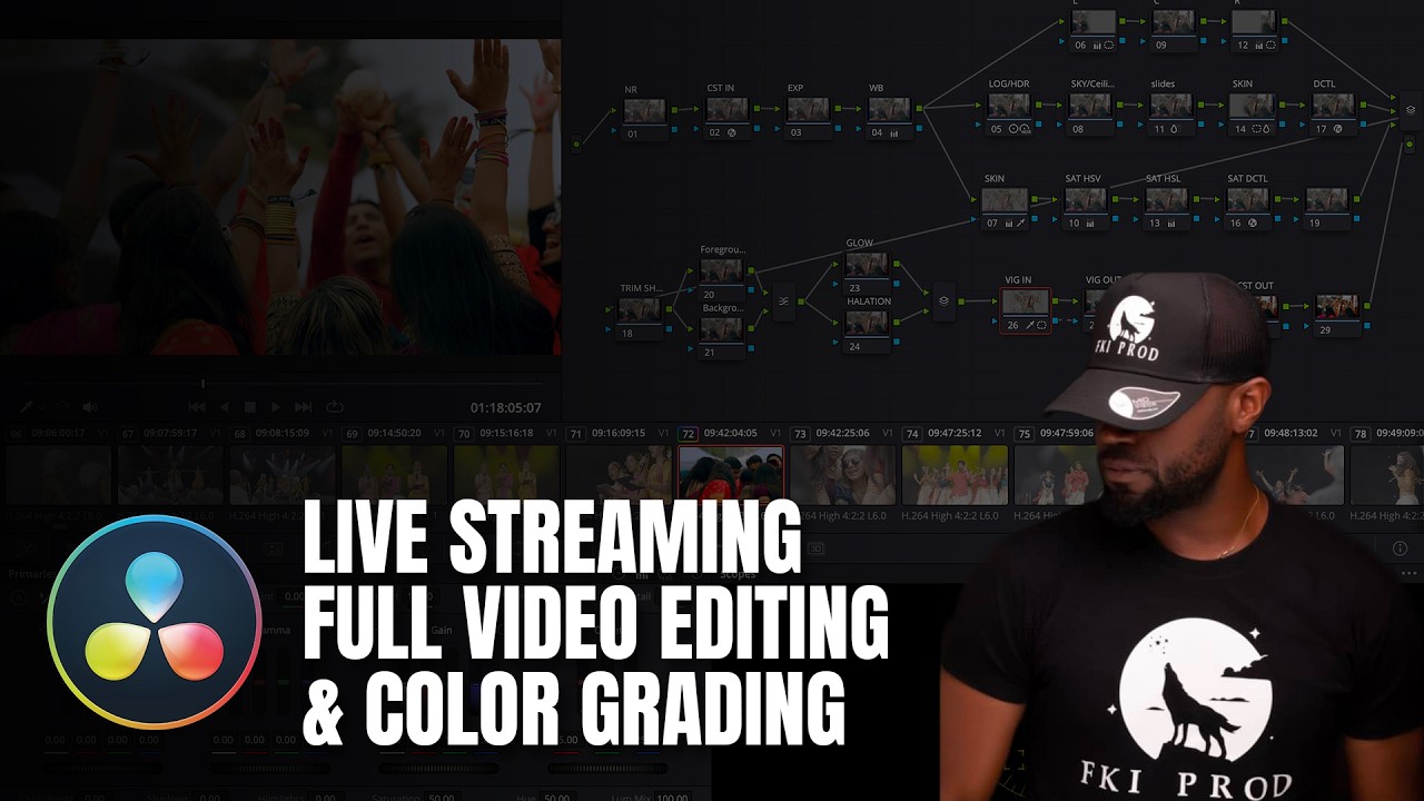 Pro live editing | Davinci Resolve | Final