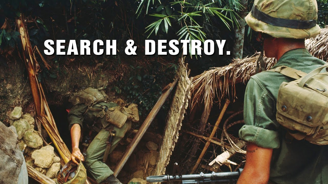 Marines Search and Destroy : Operation PIRANHA : Vietnam War 1965