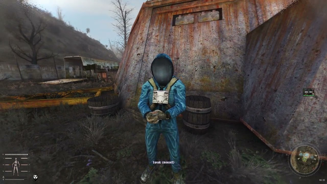 Stalker GAMMA Merc start in Yantar - get the psy helmet super quick!