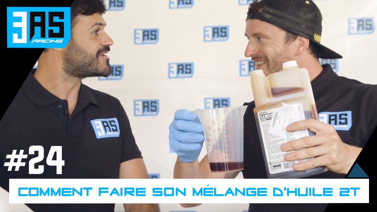 Comment faire son mélange d'huile 2 Temps - Tuto Moto #24