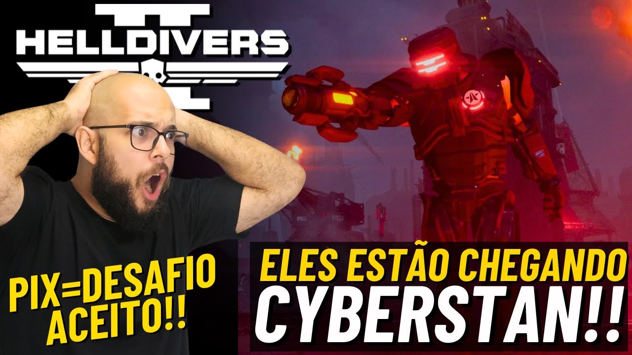 Helldivers 2 Os CYBORGS estão chegando!! Vamos nos preparar!!