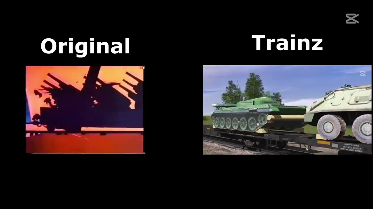 Hell Bent For Election Original vs Trainz