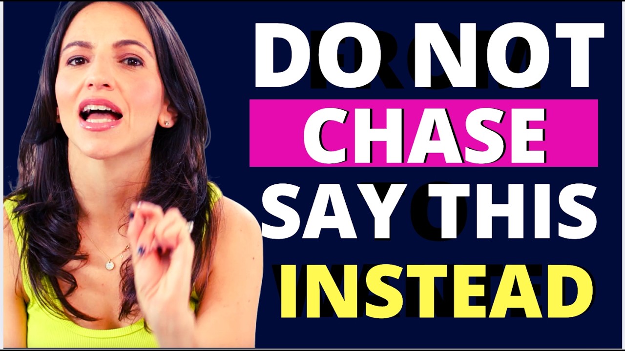 EXACTLY what to say when she pulls away | DO THIS Instead of Chasing (Works 99.9% of the time)