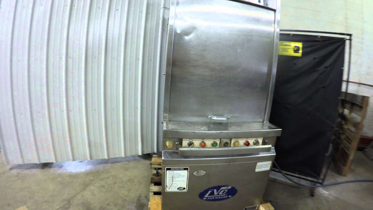 LVO Pan Washer, Model: FL10E, Running