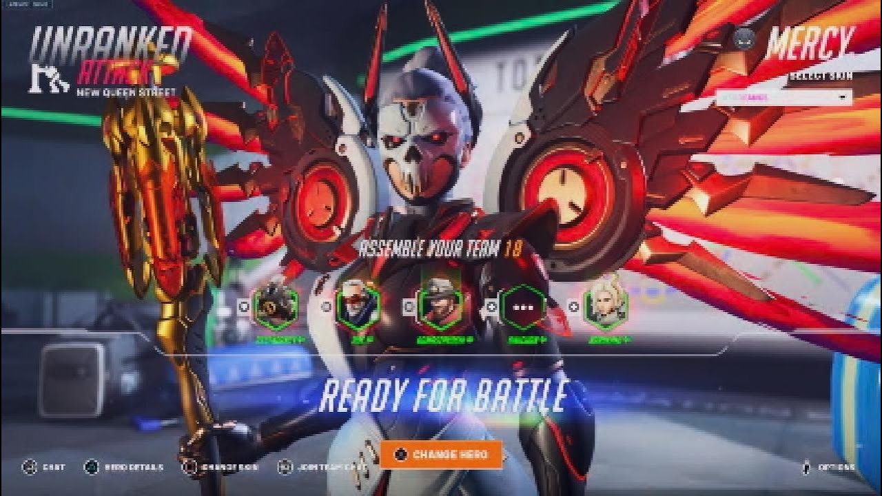 Mercy Mythic Skin &ldquo;Vengeance