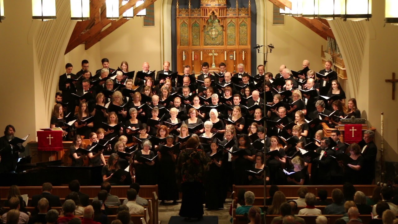 Prší, Prší - Czech folk song arr. Miroslav Hronēk - Harmonium Choral Society