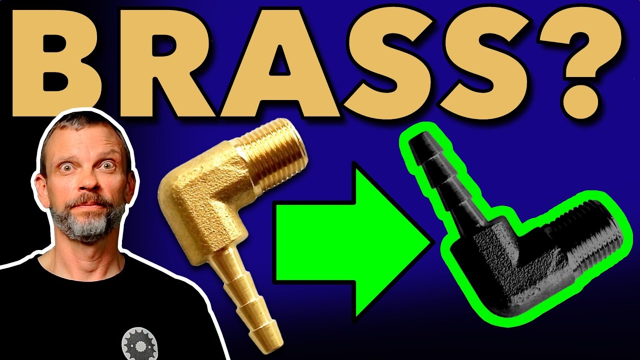 DIY Black Brass Fittings • Chemical Dip • Quick & Easy