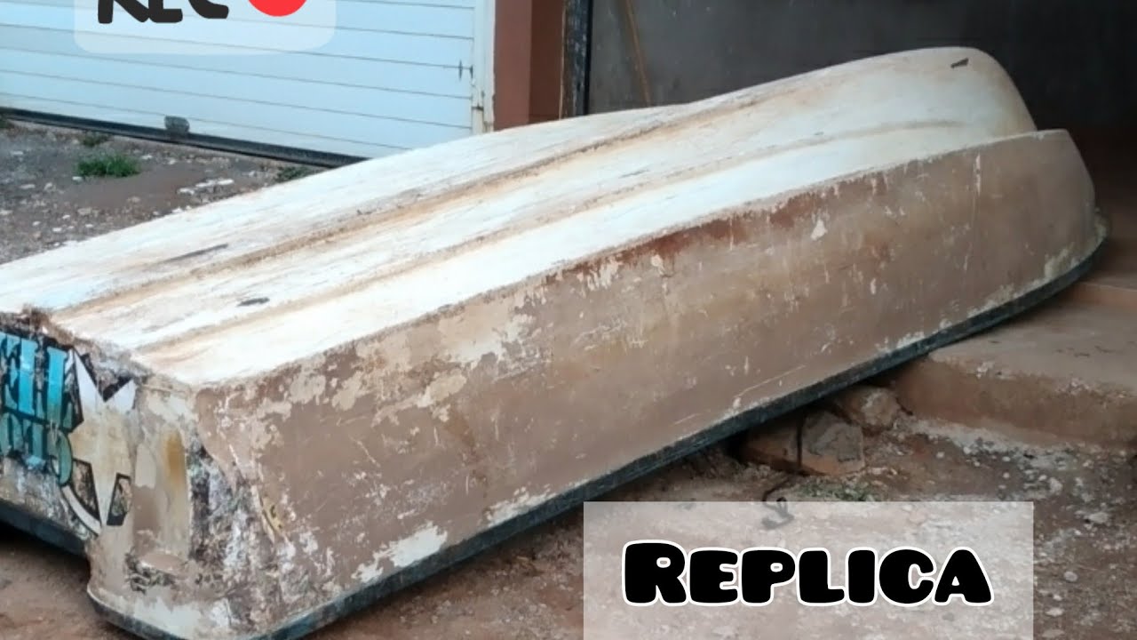 como hacer una lancha de fibra de vidrio parte 1