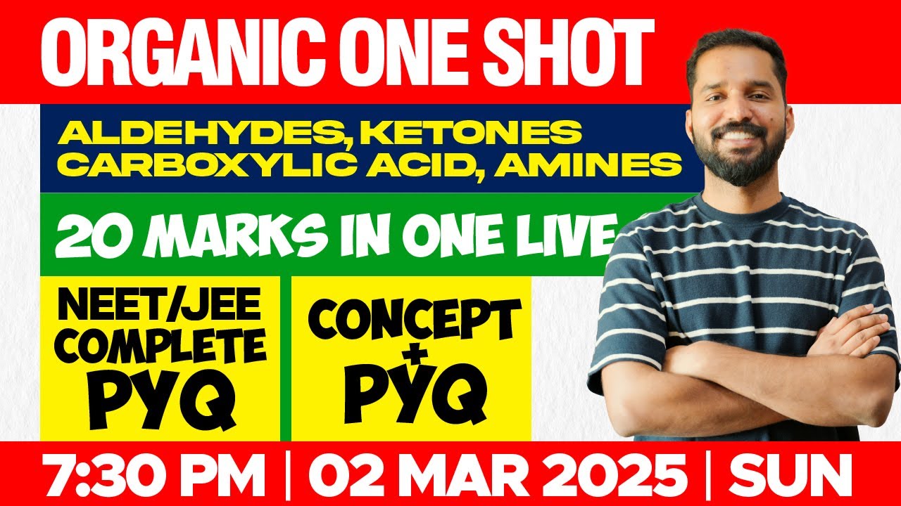 Organic Chemistry NEET/JEE Concept & Complete PYQ