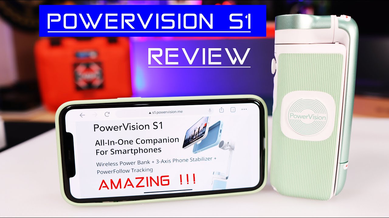 The PowerVision S1 Phone Companion does more than the competition!