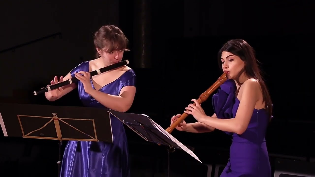 Jacques-Martin Hotteterre - Première suite - Duo. Gravement - Gay