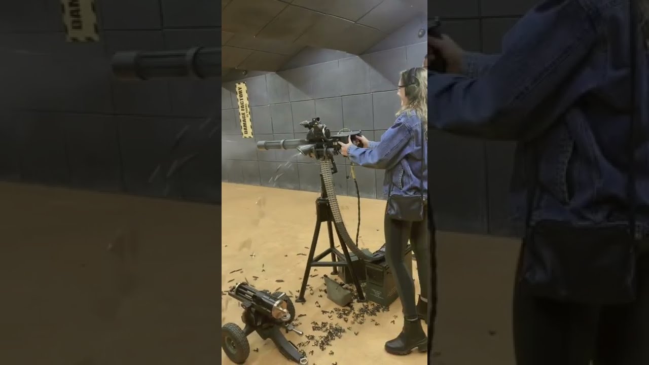 🔥 M134 Minigun Full Auto Experience by Damage Factory in Colorado