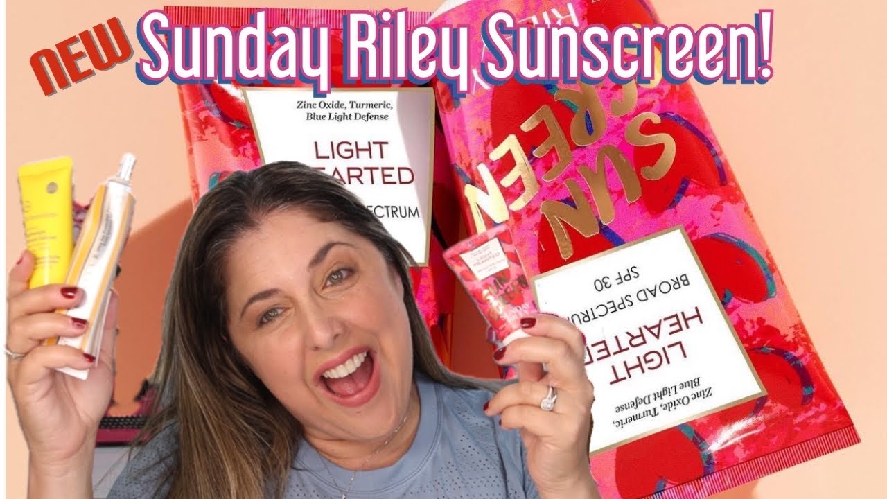 NEW Sunday Riley Light Hearted Sunscreen Plus Supergoop, Dr  Gross, Chantecaille and More!