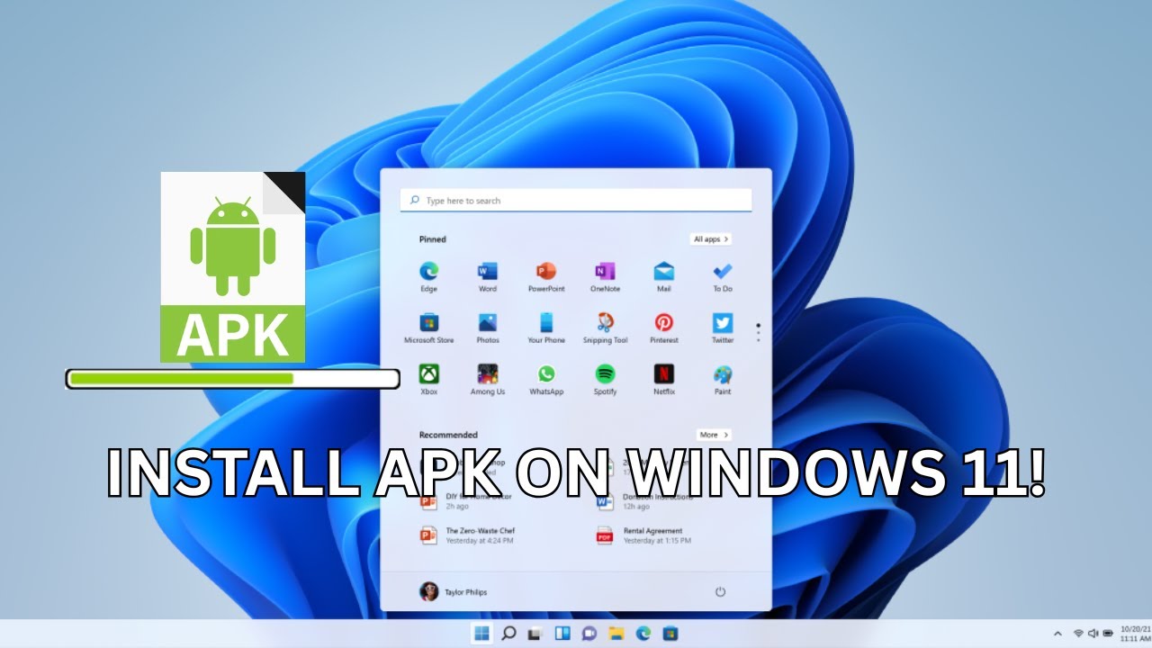 How to Install APK on Windows 11