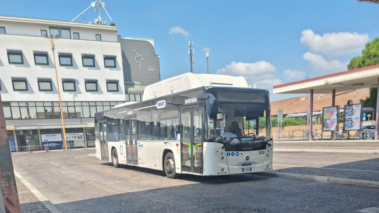 Autista Veloce sull'IIA Menarinibus Citymood 12 CNG - Start Romagna 32312 (🤯80+ KMH Kickdown😱)