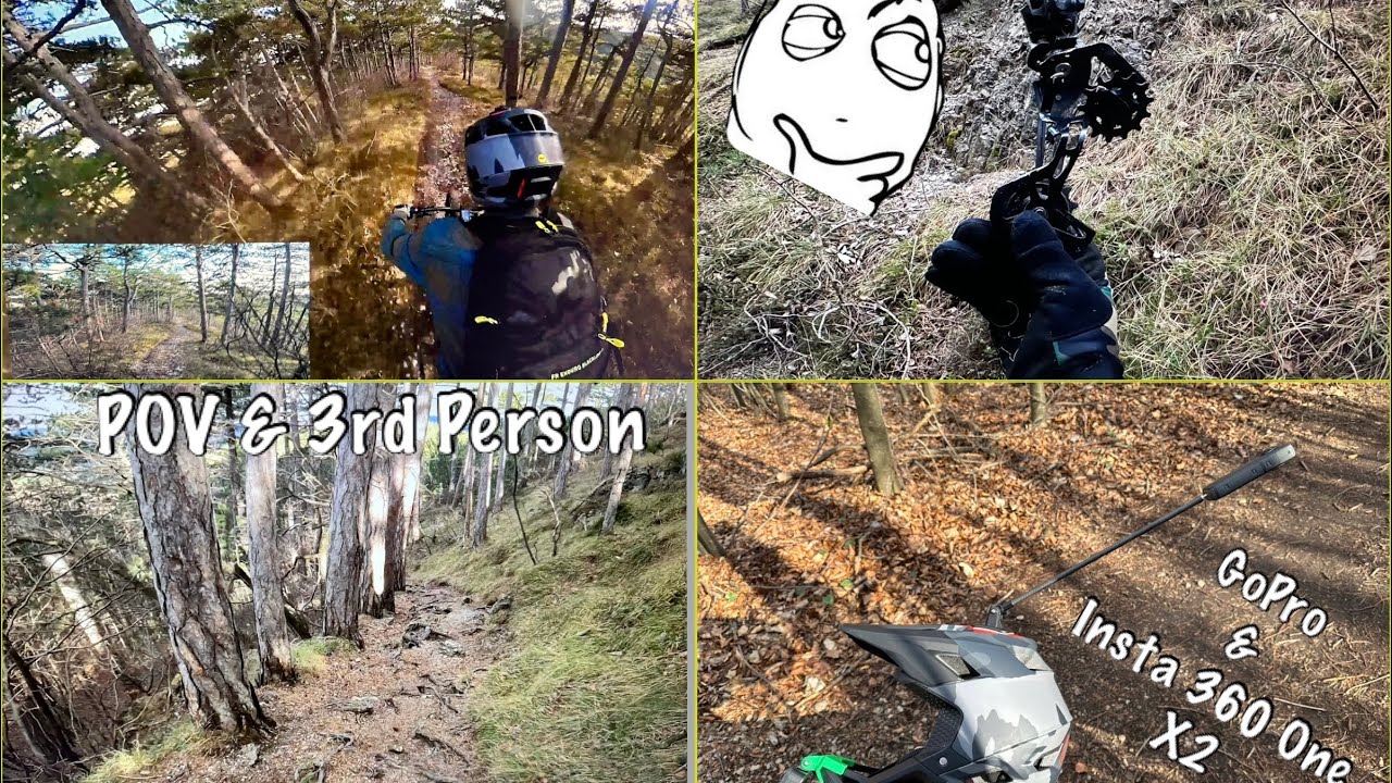 MTB Trailhunting im S&uuml;den Wiens I YT Decoy Uncaged 10 I GoPro & Insta360 One X 2