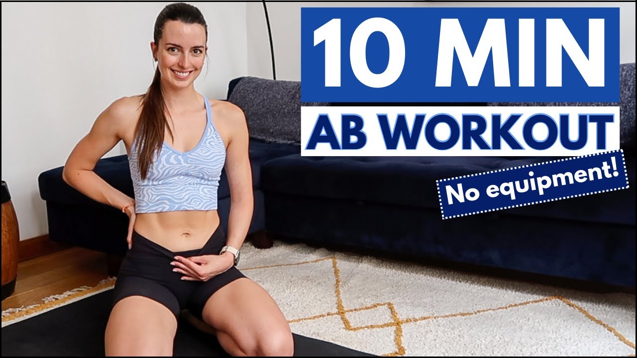 INTENSE 10 Min AB WORKOUT | All levels, Bodyweight w/ Progressions Included
