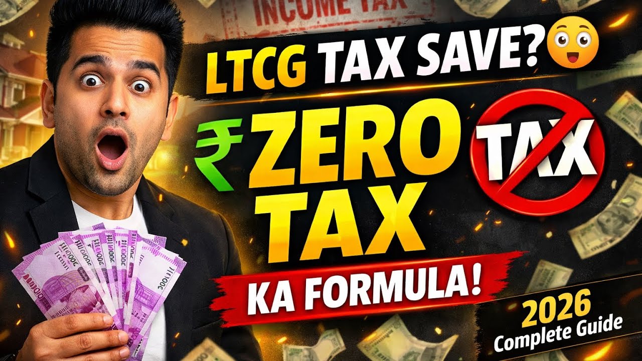 Long Term Capital Gain Tax Save Ka Best Tarika 💰 | Smart Investment Strategy 2026