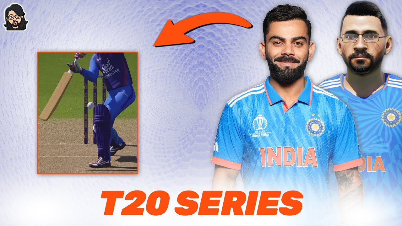Man of the Series in T20 Series vs Afghanistan? 🇮🇳 🇦🇫 • Cricket 24