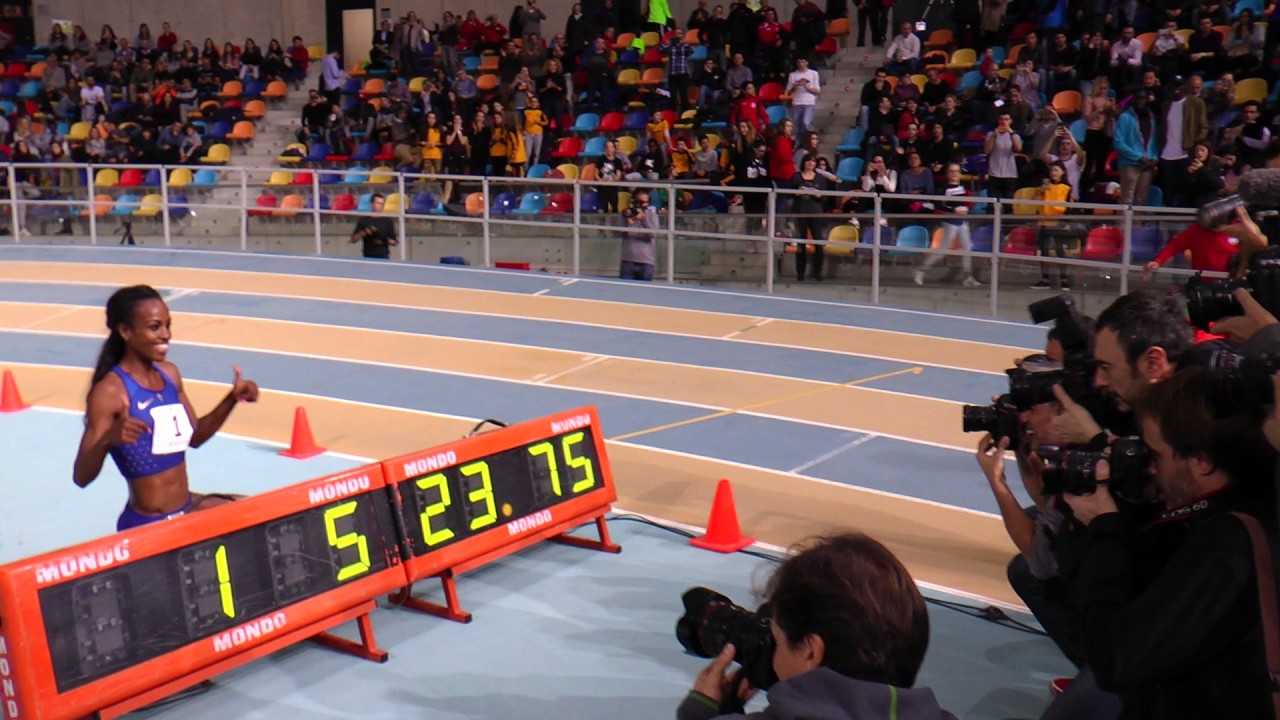 Genzebe Dibaba breaks World  Record (2000m)
