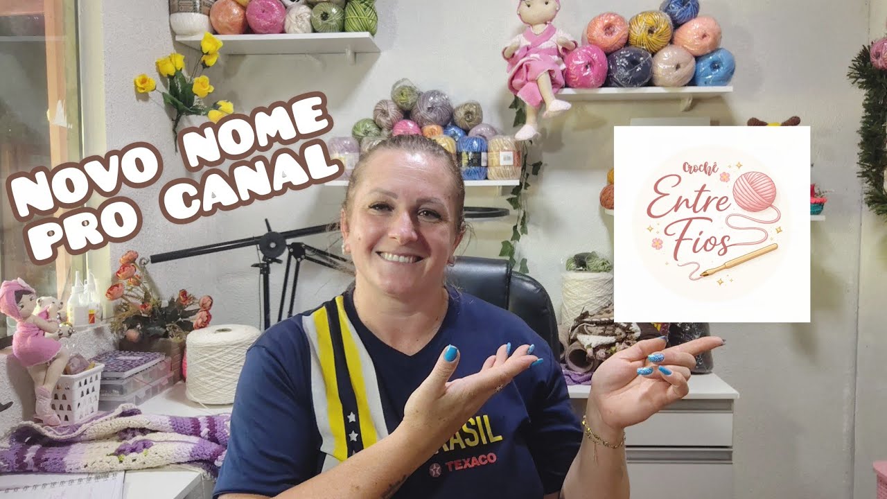 🎥 Vlog de Hoje – Vida Real com Crochê