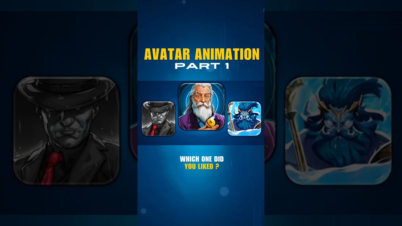 8 ball pool : Custom Avatar Animation ❤️ Part 1 #8ballpool #8bp #midjourney