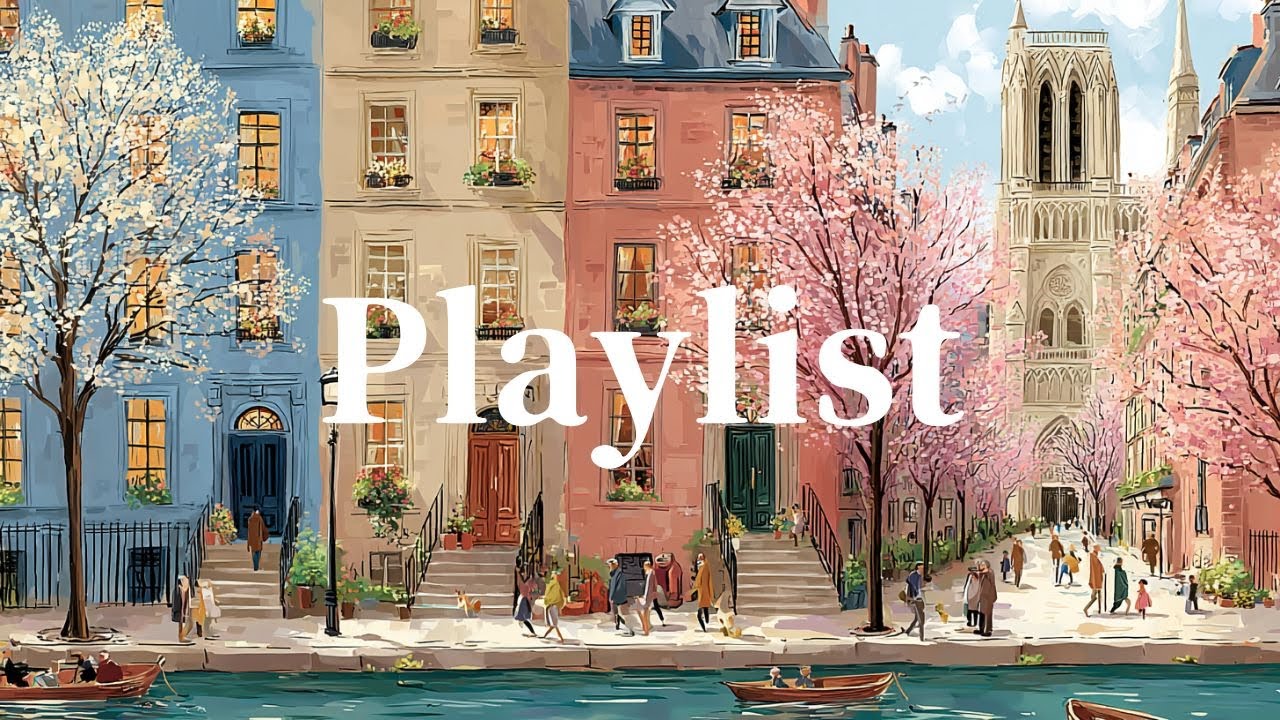 [playlist] 🌸 파리 감성 플리,  Jazz 처럼 흐르고, 힙합처럼 그루브해~ I jazz hip hop, groove hip hop🎶