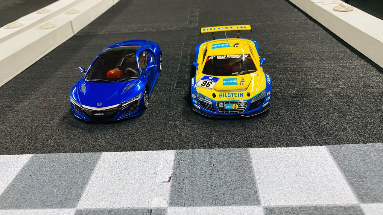 Live Kyosho Mini-z Stock   Tires vs Radial Tires