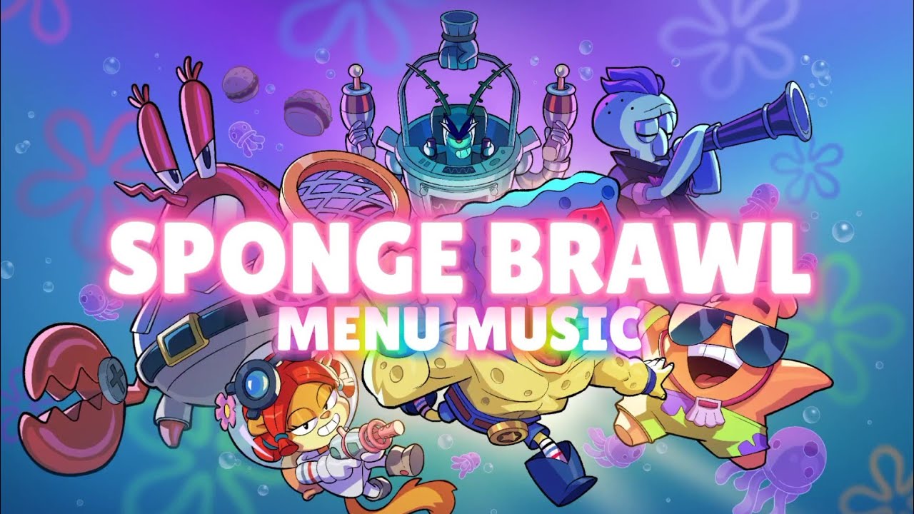 Brawl Stars : Theme Music | Sponge Brawl Menu Music! #brawlstars #Spongebob