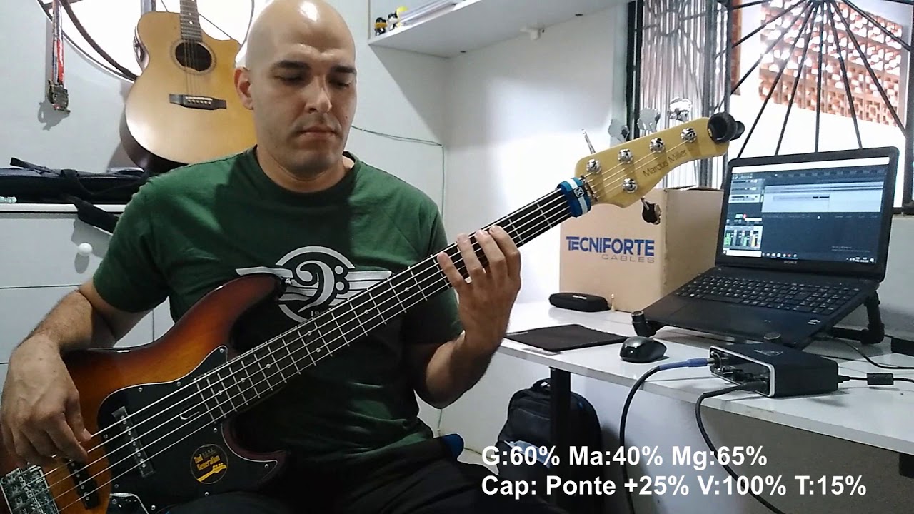 BASS COVER - Sarah Live Session: Gra&ccedil;a