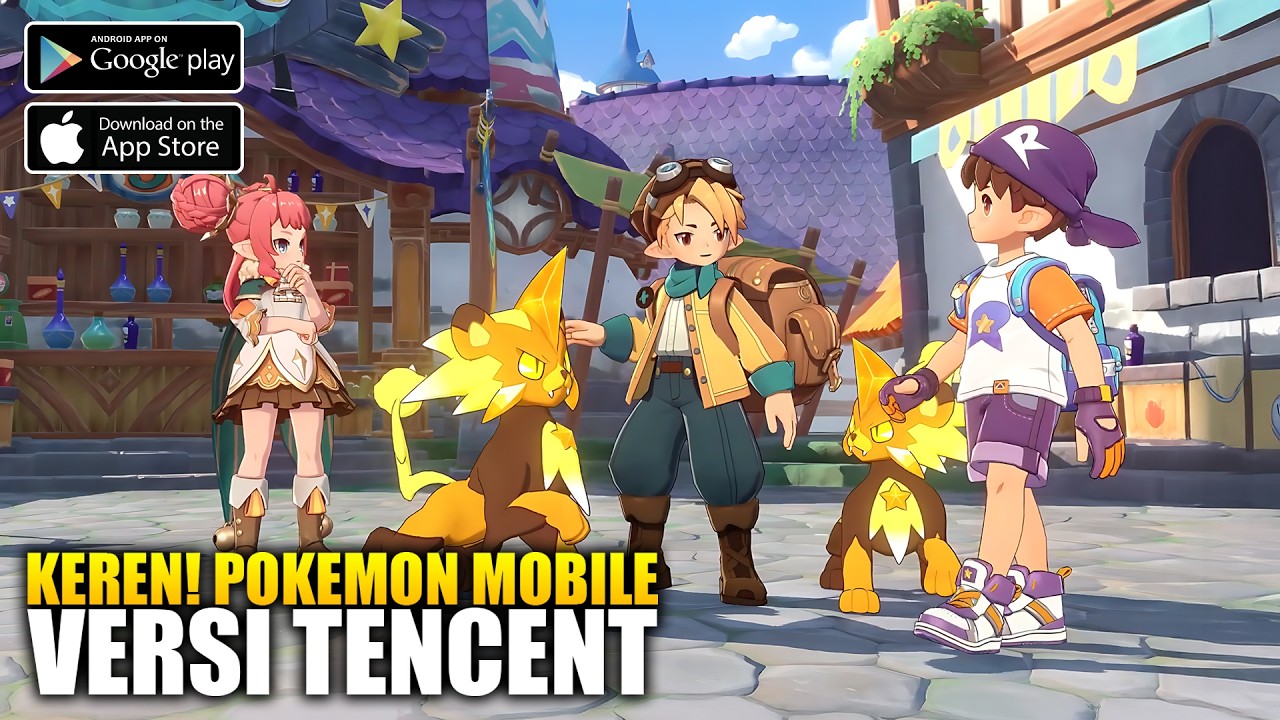 Официально! Игра, похожая на Pokemon Mobile & Open World - Roco Kingdom World (Android/iOS)