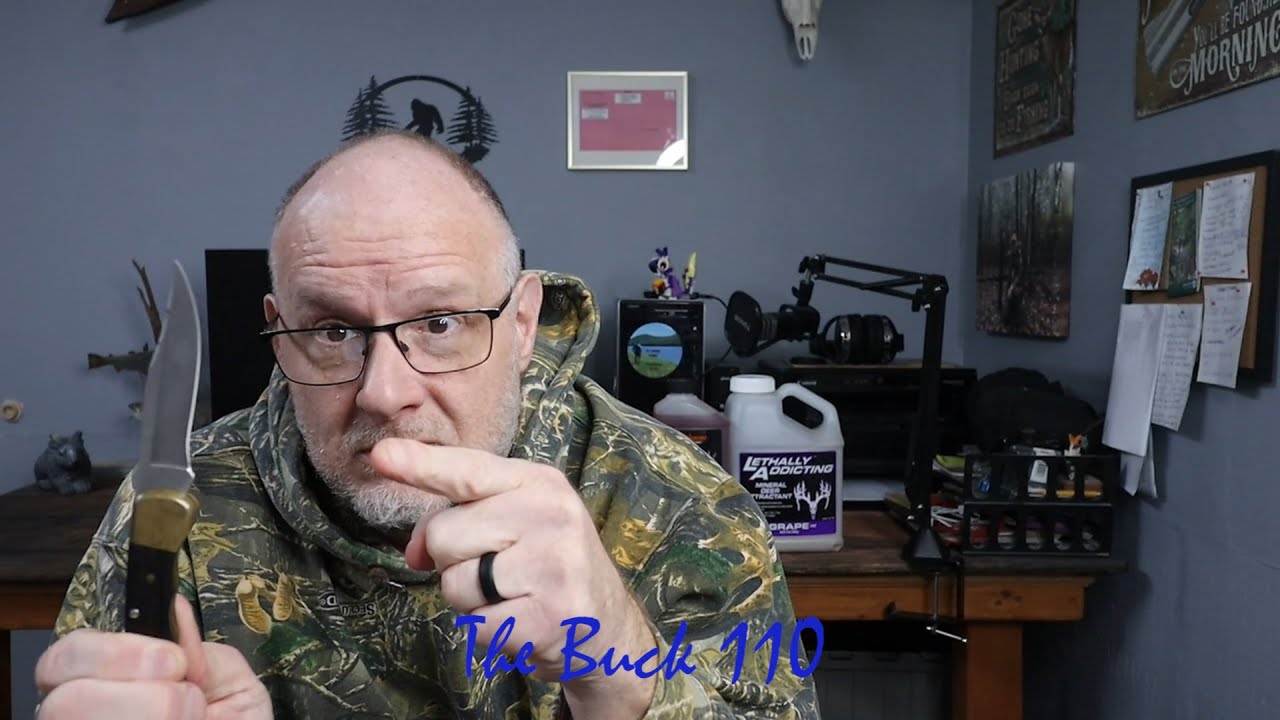 The Buck 110 folding knife