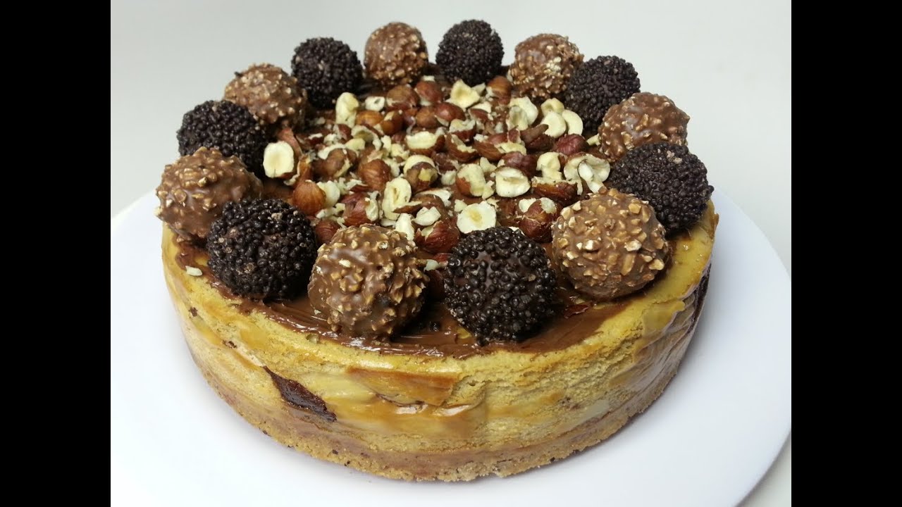 DECADENT FERRERO ROCHER CHEESECAKE