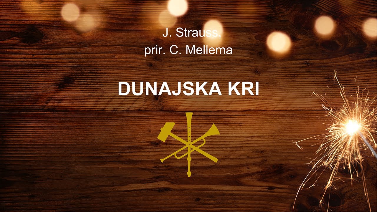 Dunajska kri - J. Strauss, arr. C. Mellema (LIVE)