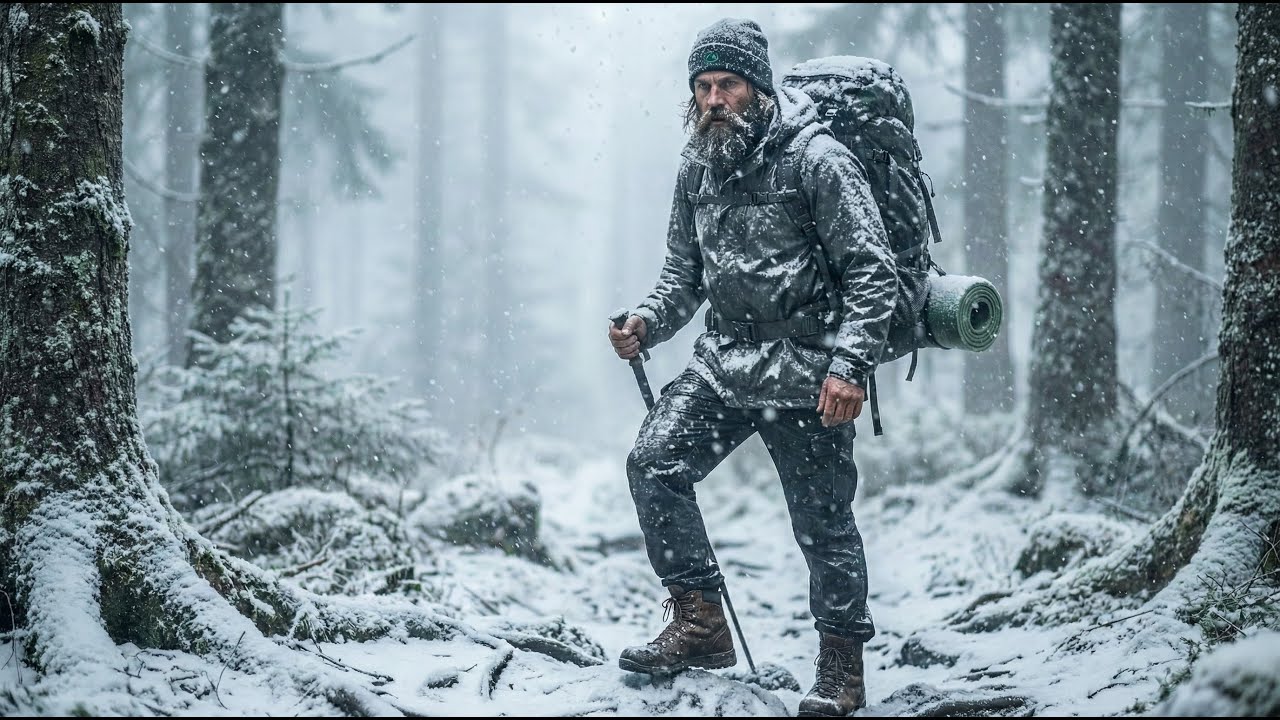 I almost froze to death:Solo Survival