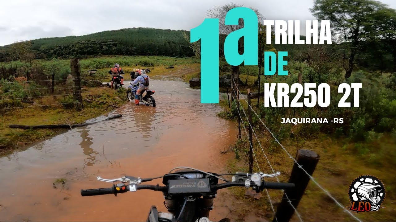 1ª TRILHA DE KR 250 2T 2025 APÓS LANÇAMENTO 💥🚀