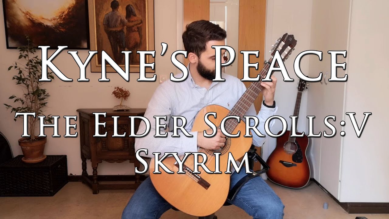 Kyne's Peace - The Elder Scrolls V: Skyrim on Guitar