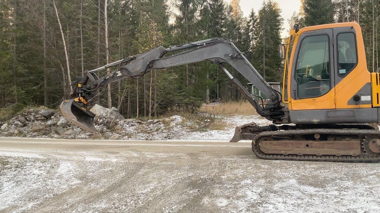 Köp Grävmaskin Volvo Ec55 B Pro på Klaravik