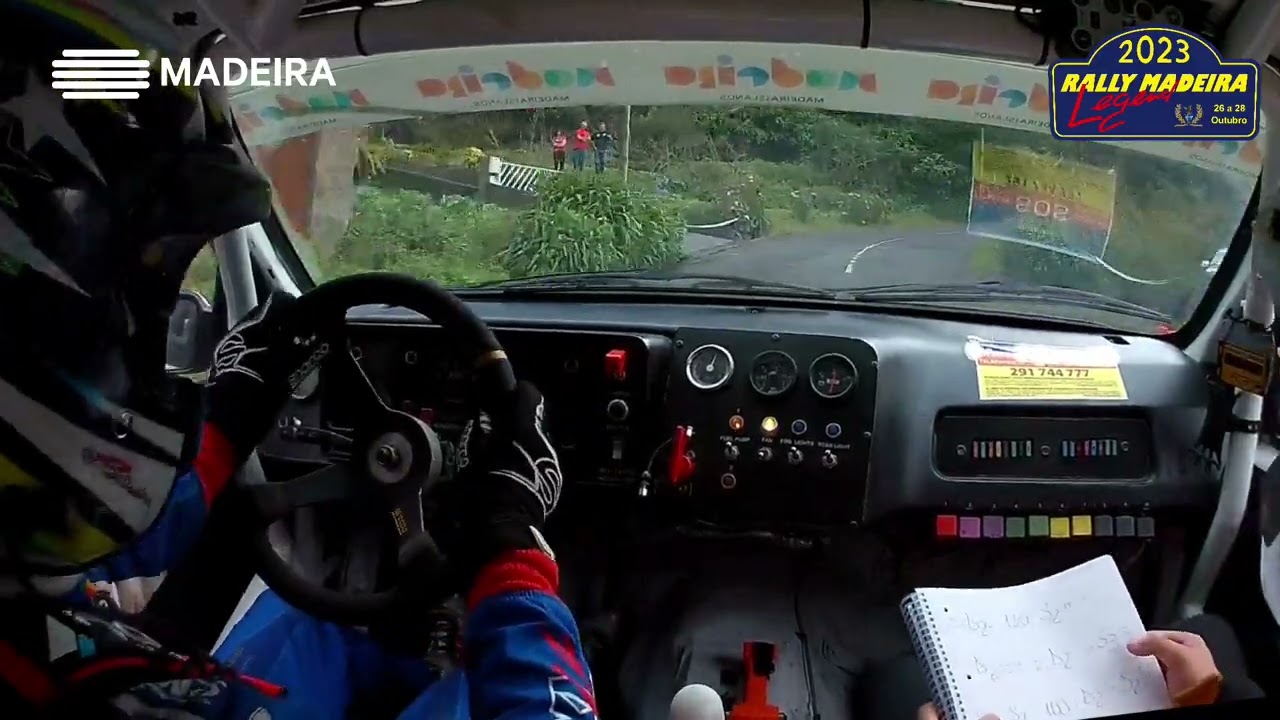 Onboard Paolo Diana - Francesco Fresu Ford Sierra Cosworth 8ª pec Serragem Rali Madeira Legend 2023