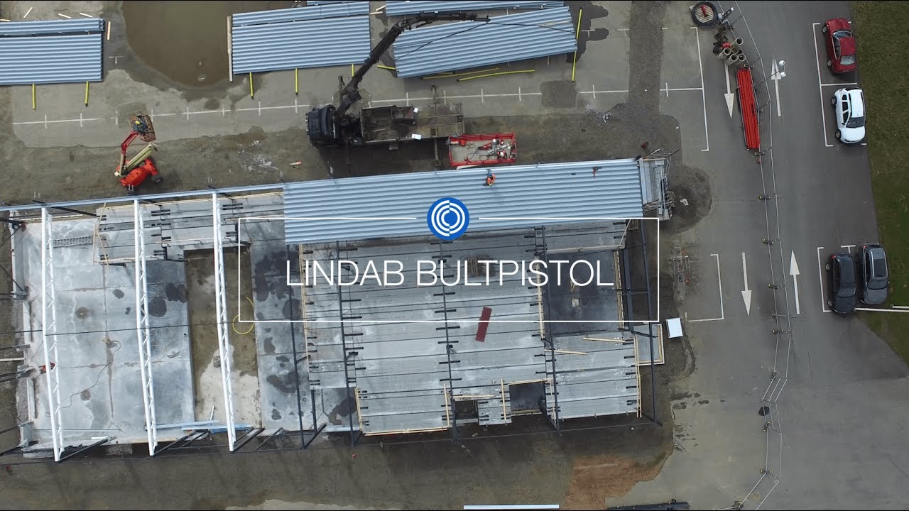 Lindab | Bultpistol - Det smidigaste sättet att fästa högprofil