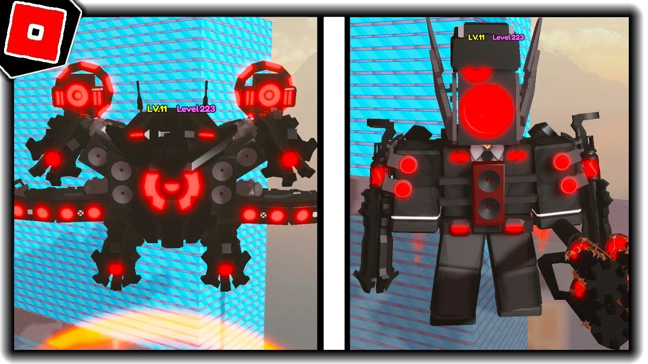 How to get SPEAKER STRIDER 2.0 & HUGE SPEAKERMAN 2.0 MORPHS in BATHROOM ATTACK - Roblox